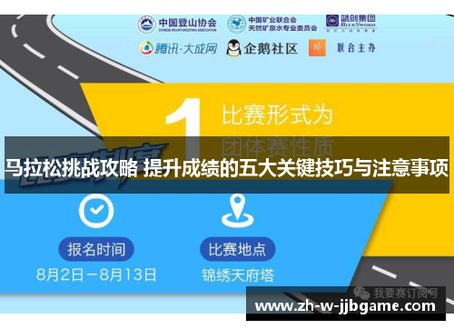马拉松挑战攻略 提升成绩的五大关键技巧与注意事项